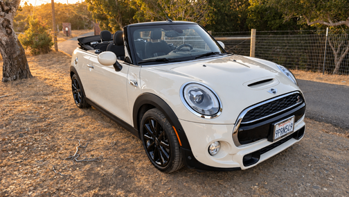 White 2018 MINI Convertible Cooper S