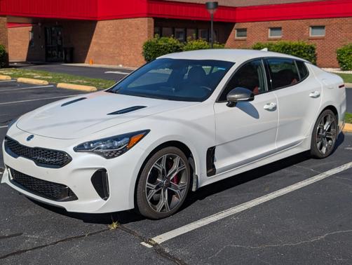 White 2021 Kia Stinger GT