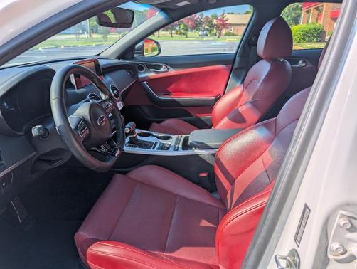 White 2021 Kia Stinger GT