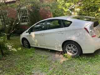 White 2011 Toyota Prius II