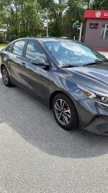 Gray 2023 Kia Forte LXS