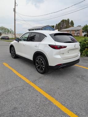 White 2022 Mazda CX-5 2.5 S Premium Package