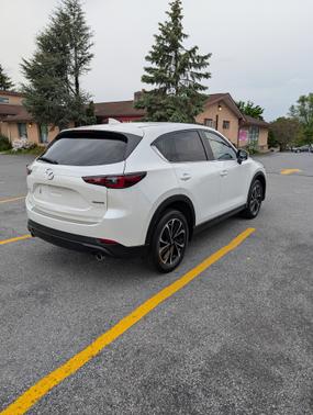 White 2022 Mazda CX-5 2.5 S Premium Package