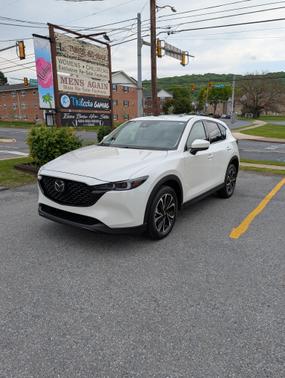 White 2022 Mazda CX-5 2.5 S Premium Package
