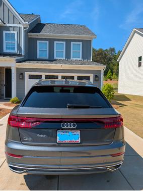 Gray 2023 Audi Q8 55 Prestige