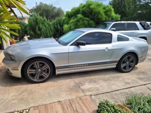 Silver 2013 Ford Mustang V6