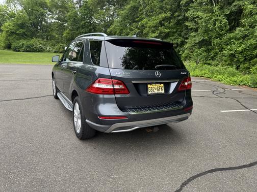 Gray 2014 Mercedes-Benz M-Class ML 350 4MATIC