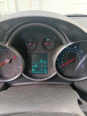 Red 2012 Chevrolet Cruze LT