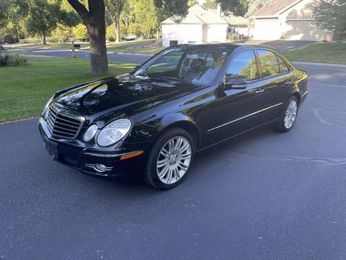 Black 2008 Mercedes-Benz E-Class E 350 4MATIC