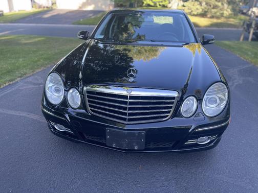 Black 2008 Mercedes-Benz E-Class E 350 4MATIC