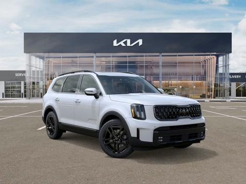 White 2025 Kia Telluride SX Prestige X-Line
