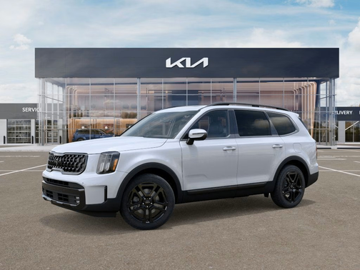 White 2025 Kia Telluride SX Prestige X-Line