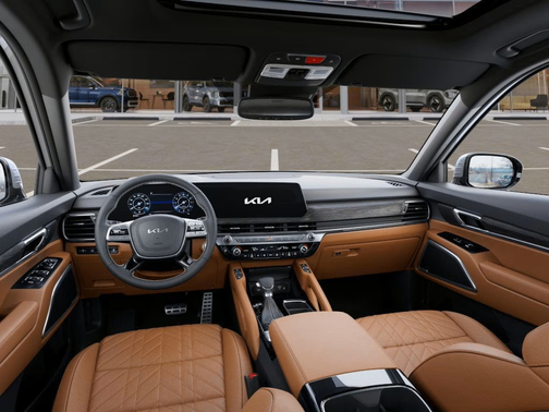 White 2025 Kia Telluride SX Prestige X-Line