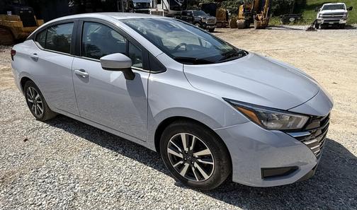 Gray 2025 Nissan Versa SV