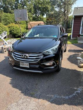 Black 2018 Hyundai Santa Fe Sport 2.0L Turbo