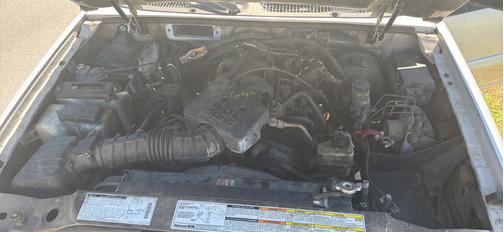 Silver 2002 Ford Explorer Sport Trac Base