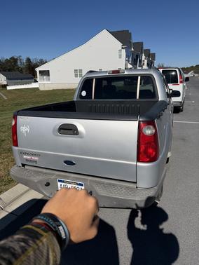 Silver 2002 Ford Explorer Sport Trac Base