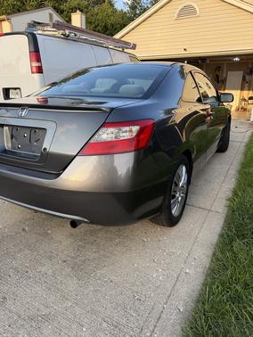 Gray 2011 Honda Civic LX