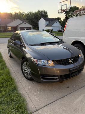 Gray 2011 Honda Civic LX