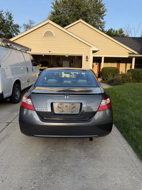 Gray 2011 Honda Civic LX