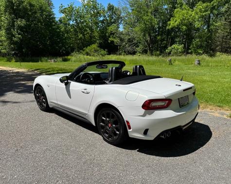 White 2017 FIAT 124 Spider Abarth