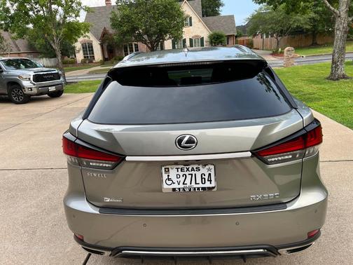 Silver 2022 Lexus RX 350 F SPORT Handling