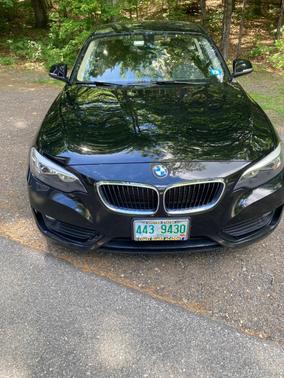 Black 2015 BMW 228 i