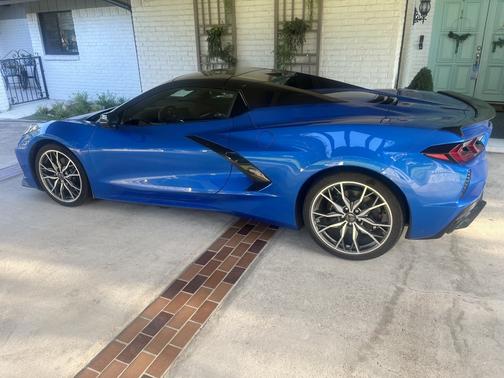 Blue 2025 Chevrolet Corvette Stingray w/1LT