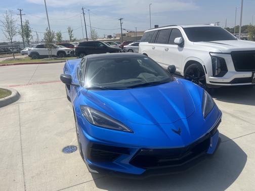 Blue 2025 Chevrolet Corvette Stingray w/1LT