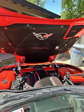 Red 2001 Chevrolet Corvette Base