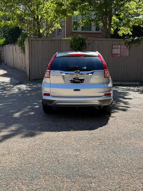 Silver 2015 Honda CR-V EX-L