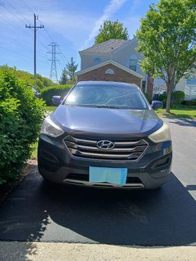 Gray 2016 Hyundai Santa Fe Sport 2.4L