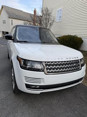 White 2017 Land Rover Range Rover 5.0L Supercharged LWB