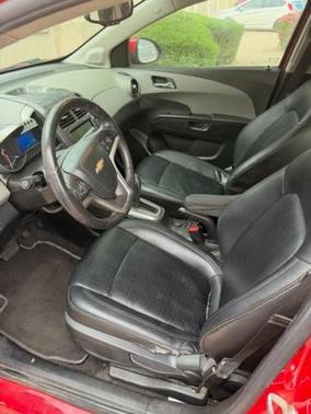 Red 2014 Chevrolet Sonic LTZ