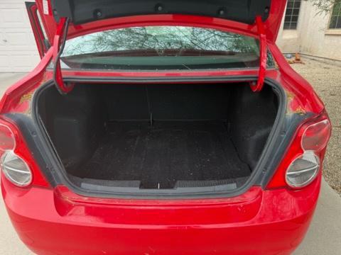 Red 2014 Chevrolet Sonic LTZ