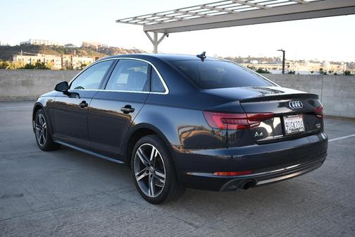 Blue 2018 Audi A4 2.0T ultra Premium