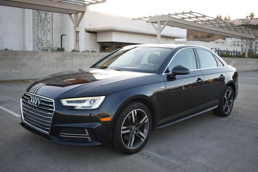 Blue 2018 Audi A4 2.0T ultra Premium