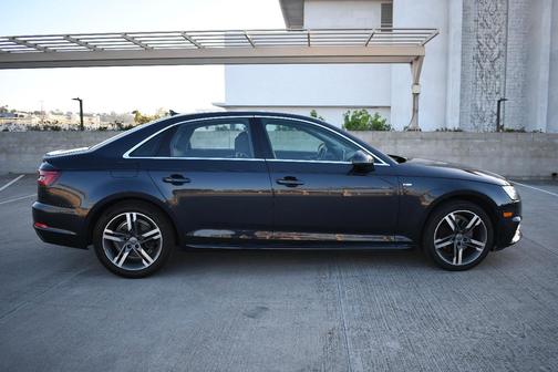Blue 2018 Audi A4 2.0T ultra Premium