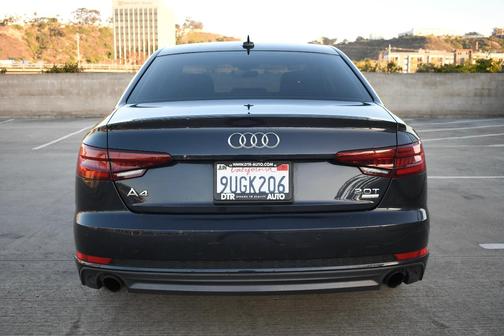 Blue 2018 Audi A4 2.0T ultra Premium