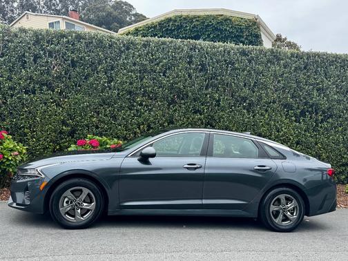 Black 2021 Kia K5 LXS