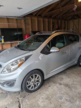 Silver 2013 Chevrolet Spark 2LT