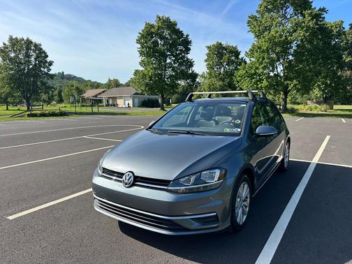 Gray 2020 Volkswagen Golf 1.4T TSI