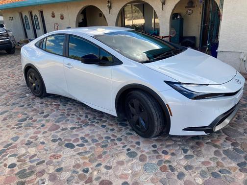White 2026 Toyota Prius Plug-In Hybrid Nightshade