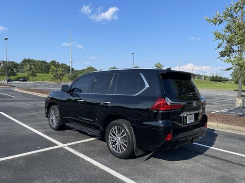 Black 2018 Lexus LX 570 Two-Row