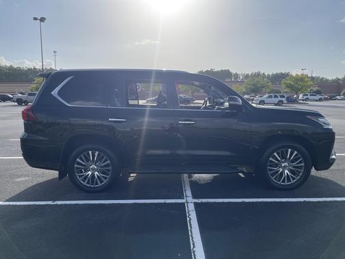 Black 2018 Lexus LX 570 Two-Row