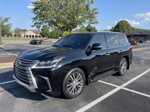 Black 2018 Lexus LX 570 Two-Row