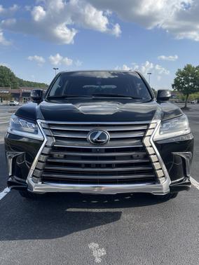 Black 2018 Lexus LX 570 Two-Row
