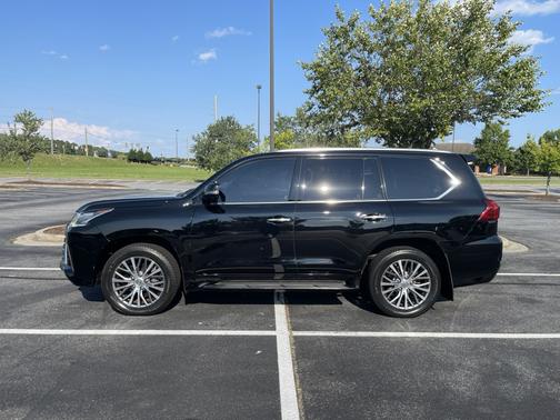 Black 2018 Lexus LX 570 Two-Row