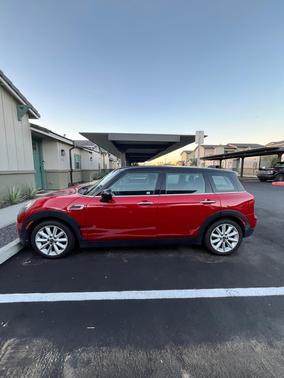 Red 2017 MINI Clubman Cooper