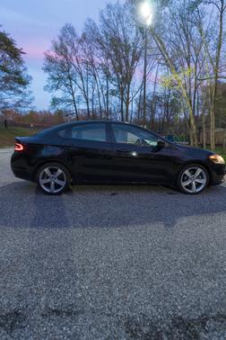 Black 2015 Dodge Dart GT